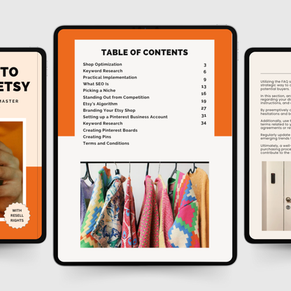 The Guide to Mastering Etsy