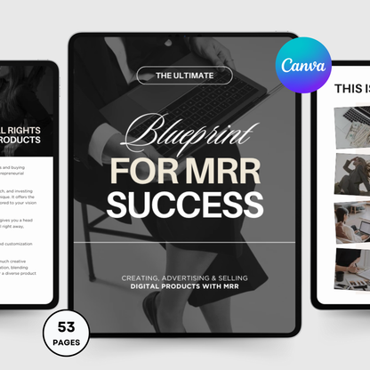 The Ultimate Blueprint for MRR Success