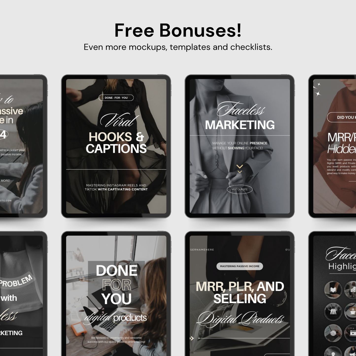 Faceless for Women - Digital Marketing Bundle