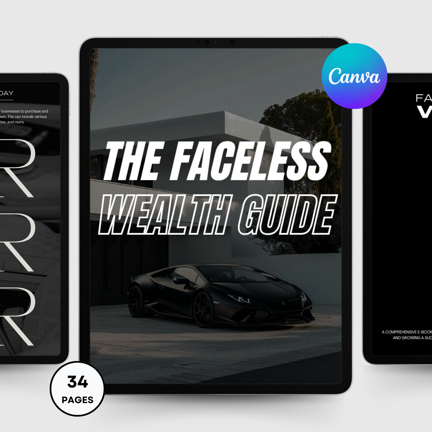 The Faceless Wealth Guide - For Men