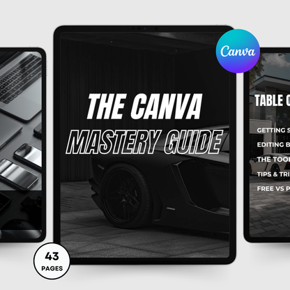 The Canva Mastery Guide - For Men